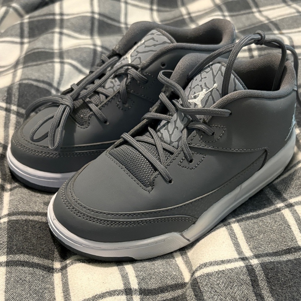 Gray Toddler Nike Jordan Sneakers New